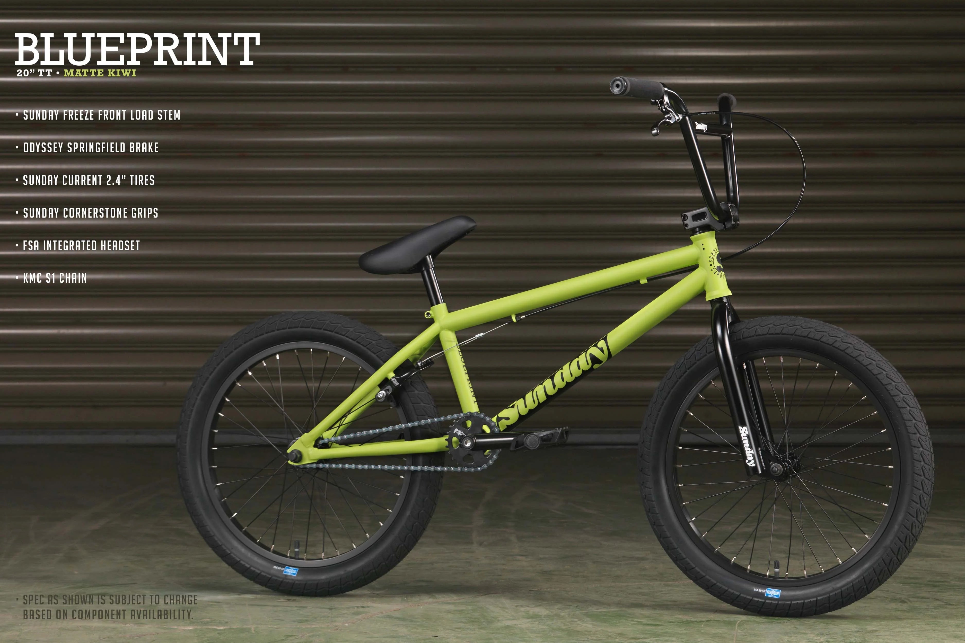 Sunday Blueprint 20" Bmx Bike