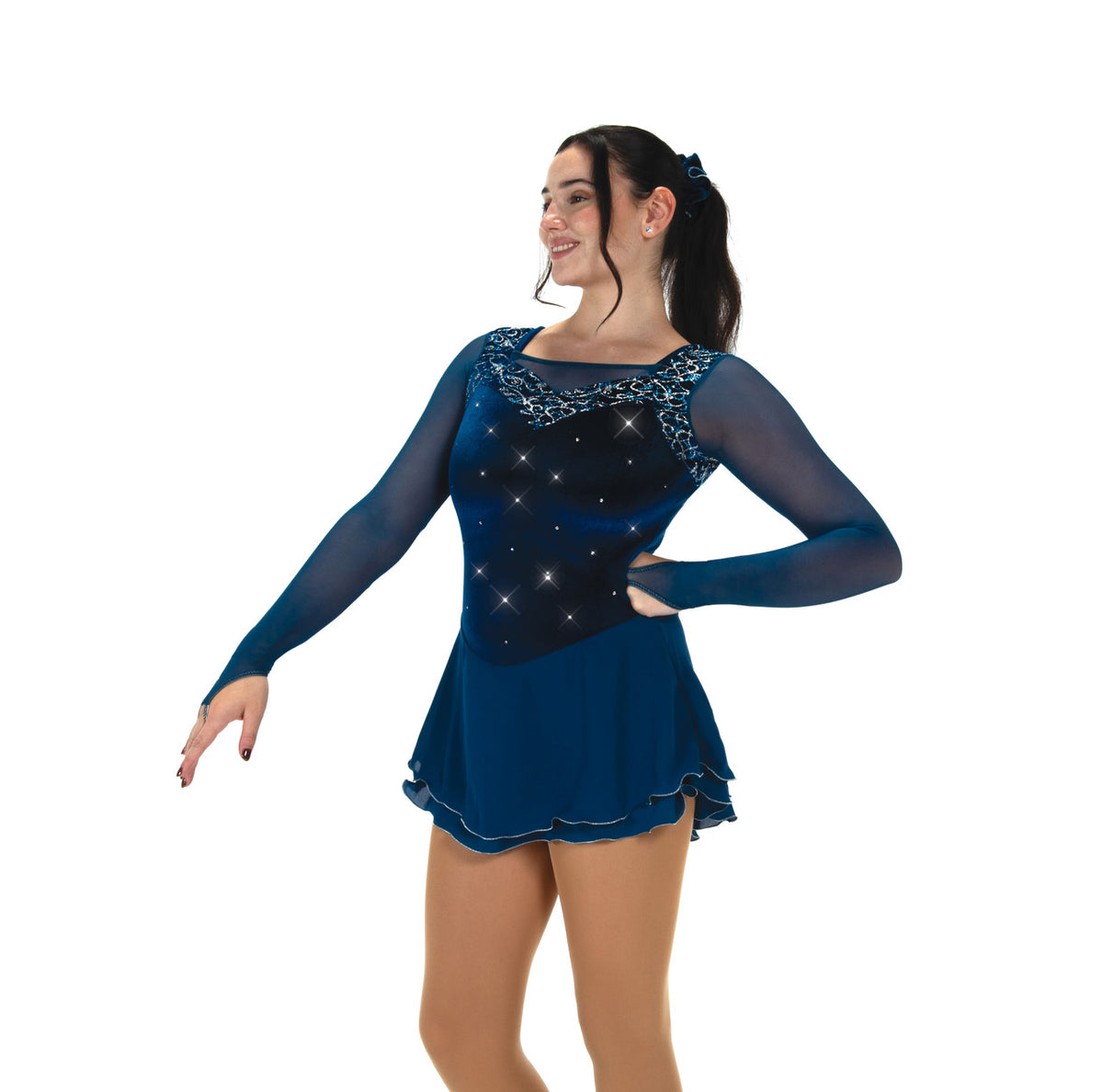 Jerrys Skating World Tealiquette Dress - Teal