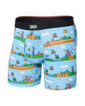 Saxx Vibe Xtra Soft Comfort Boxer Brief - Out Of Bounds-Blue