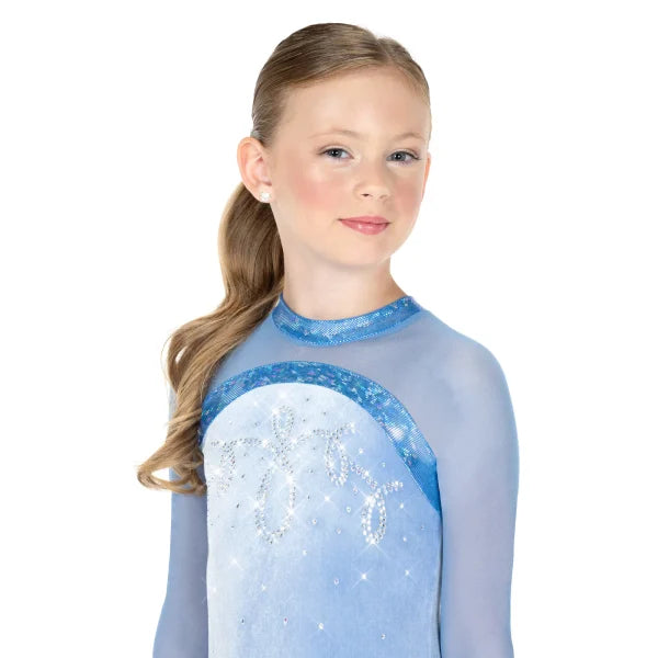Jerrys Skating World Ice Loops Dress - Powder Blue