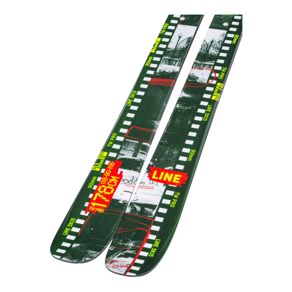 Line Kids Wallisch Shorty + 7.0 Alpine Skis