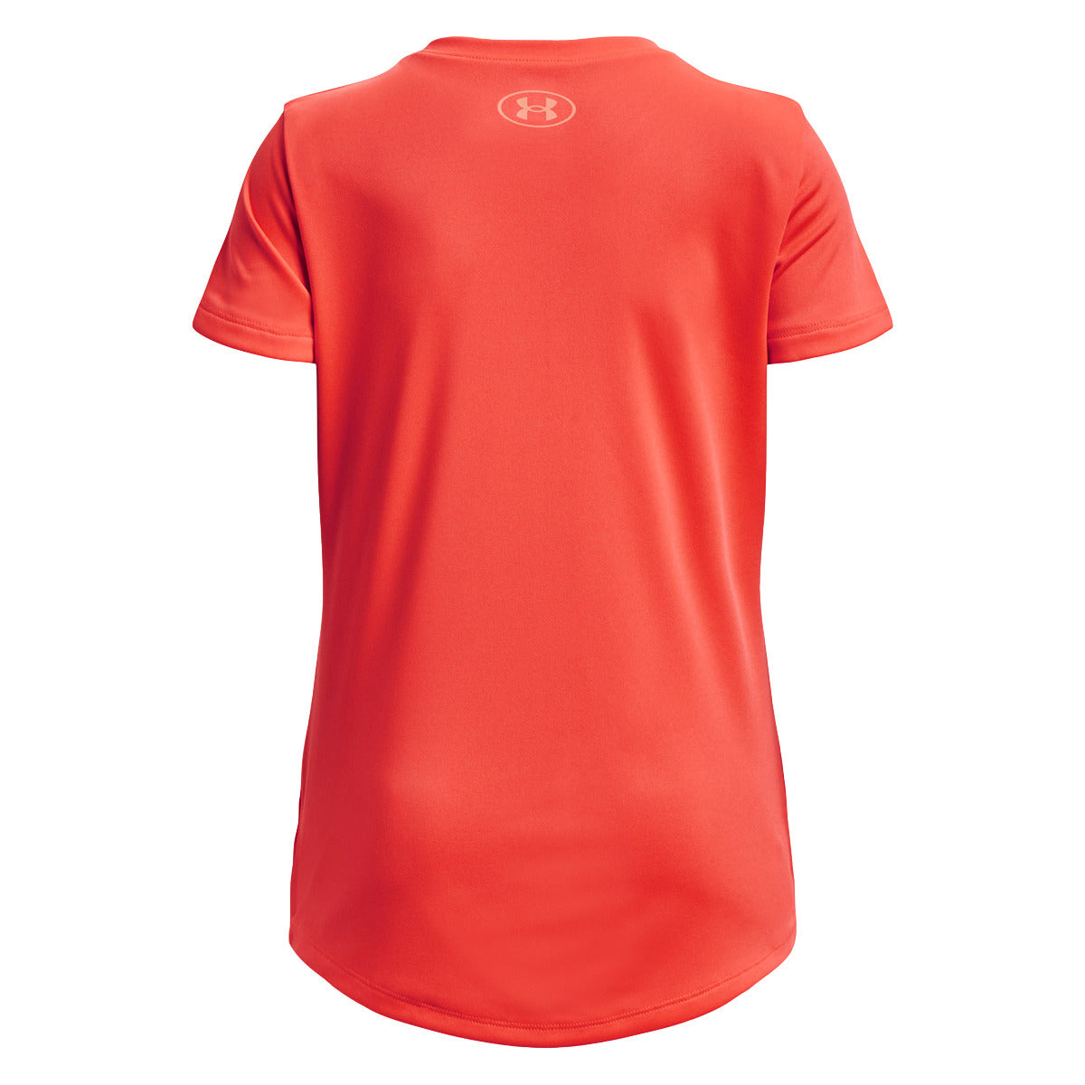 Girl's Tech Print Fill Big Logo Short Sleeve