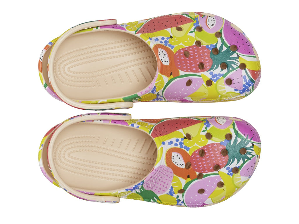 Classic Novelty Clog - Classic Fruit Salad Shiitake