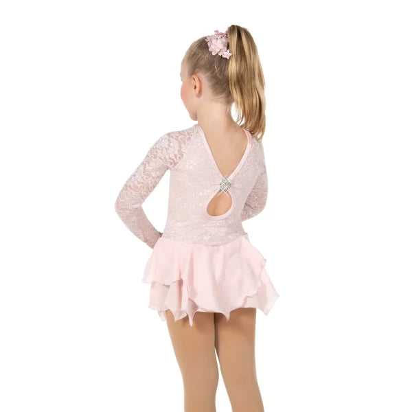 Jerrys Skating World Tulip Lace Dress – Blush Pink