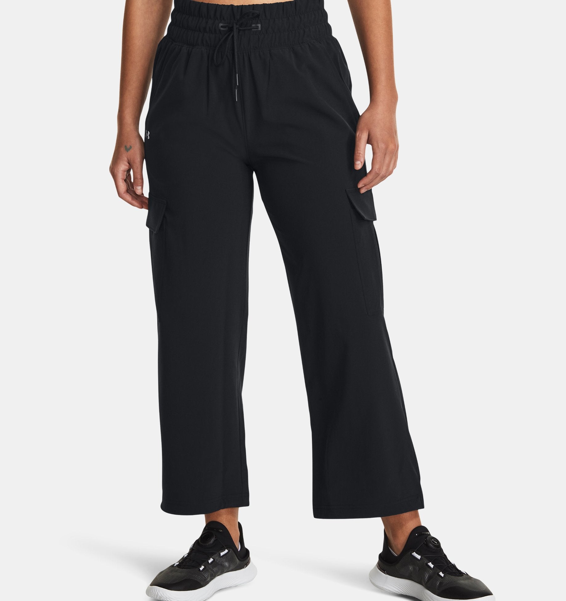 Women's High Waisted Woven Pants
