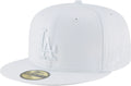 New Era Los Angeles Dodgers 59Fifty Basic White Fitted Hat