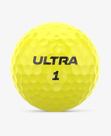 Ultra Distance Yellow Golf Balls