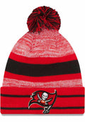 New Era Tampa Bay Buccaneers Cuff Pom Knit Hat