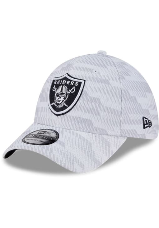 New Era Las Vegas Raiders Graded 39THIRTY Flex Hat - White