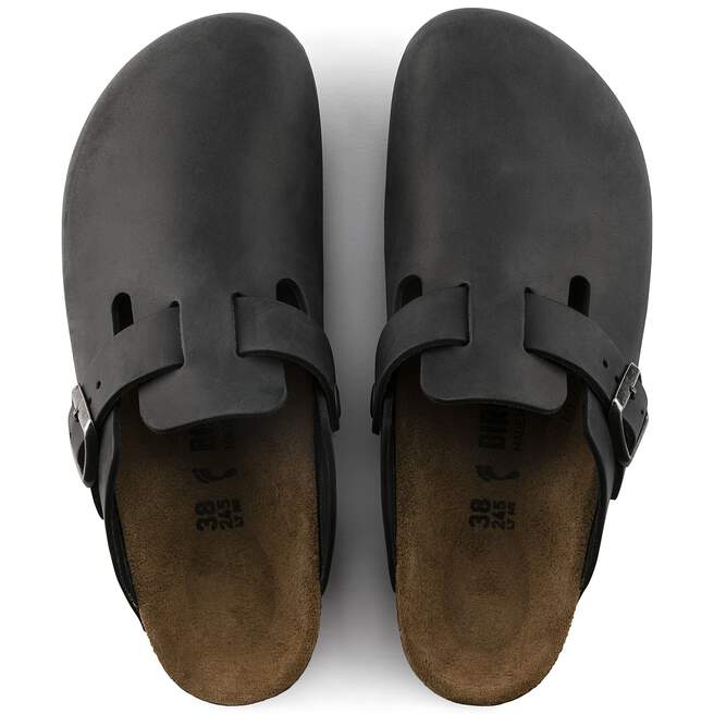 Birkenstock Boston Oiled Leather Clogs