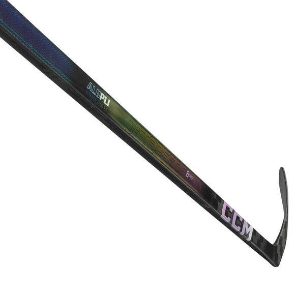 CCM Junior Jetspeed FT8 Pro Hockey Stick - Charcoal - 2025