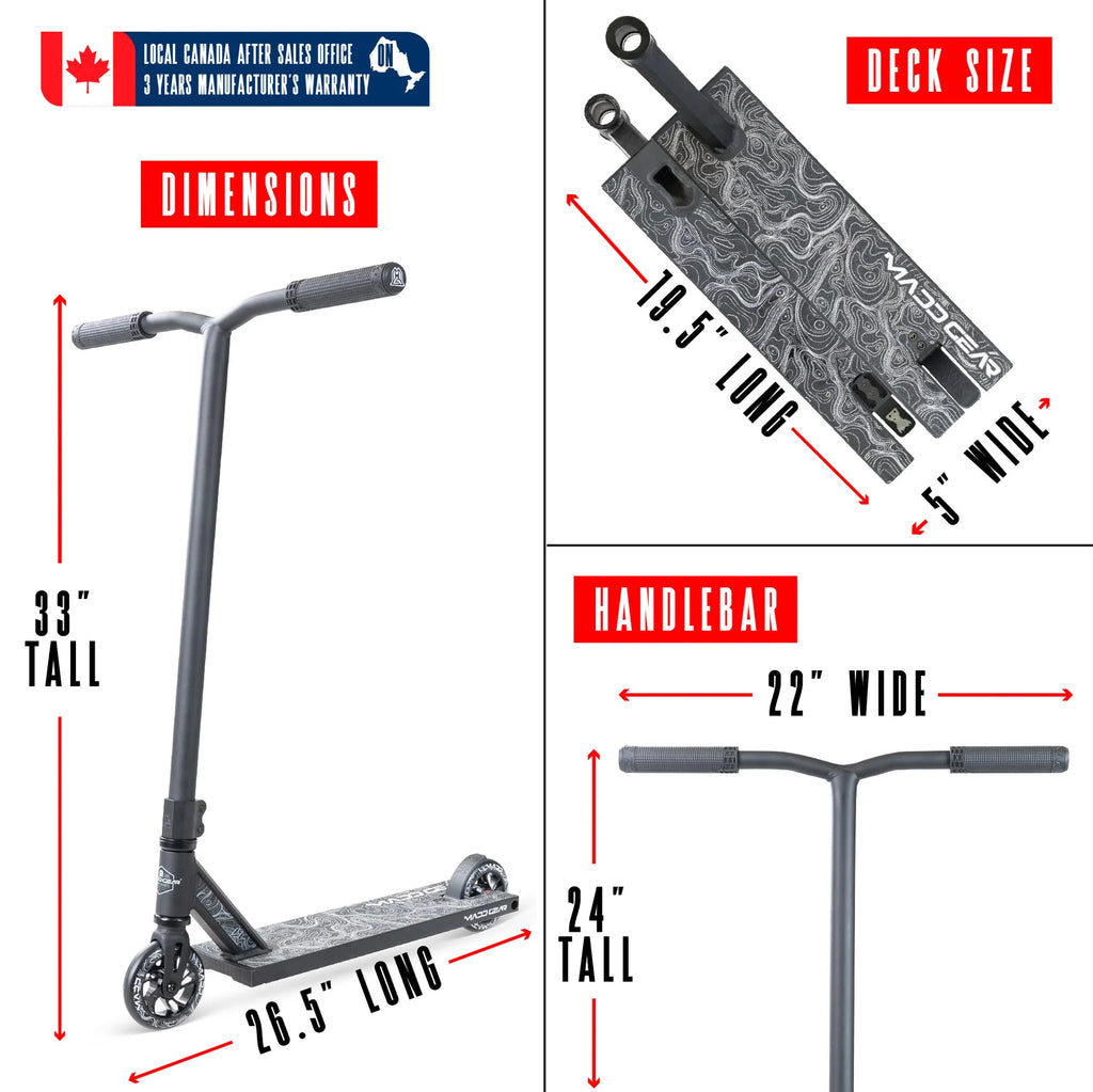 Madd Gear MG4 Titan Pro Stunt Scooter