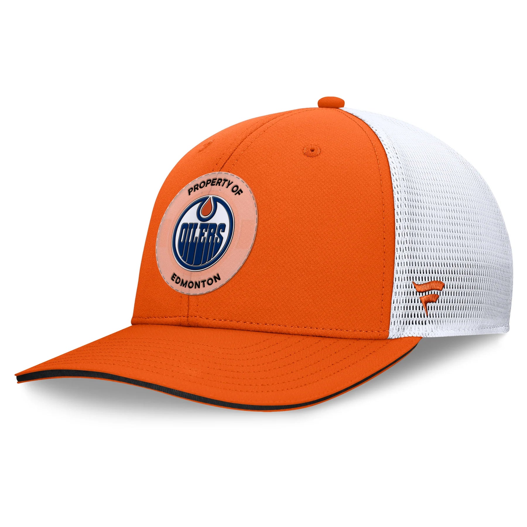 Fanatics Edmonton Oilers Authentic Pro Rink 7.1 Mesh Snapback Hat
