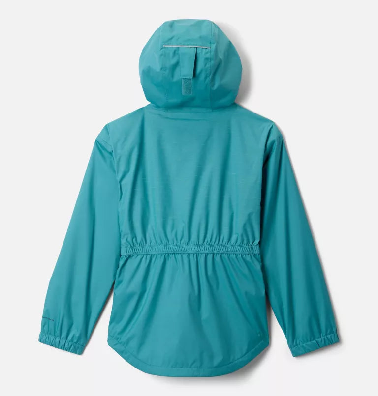 Columbia Girls' Rainy Trails II Fleece Lined Rain Jacket