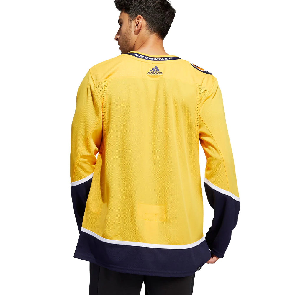 Authentic Yellow Predators Home Jersey