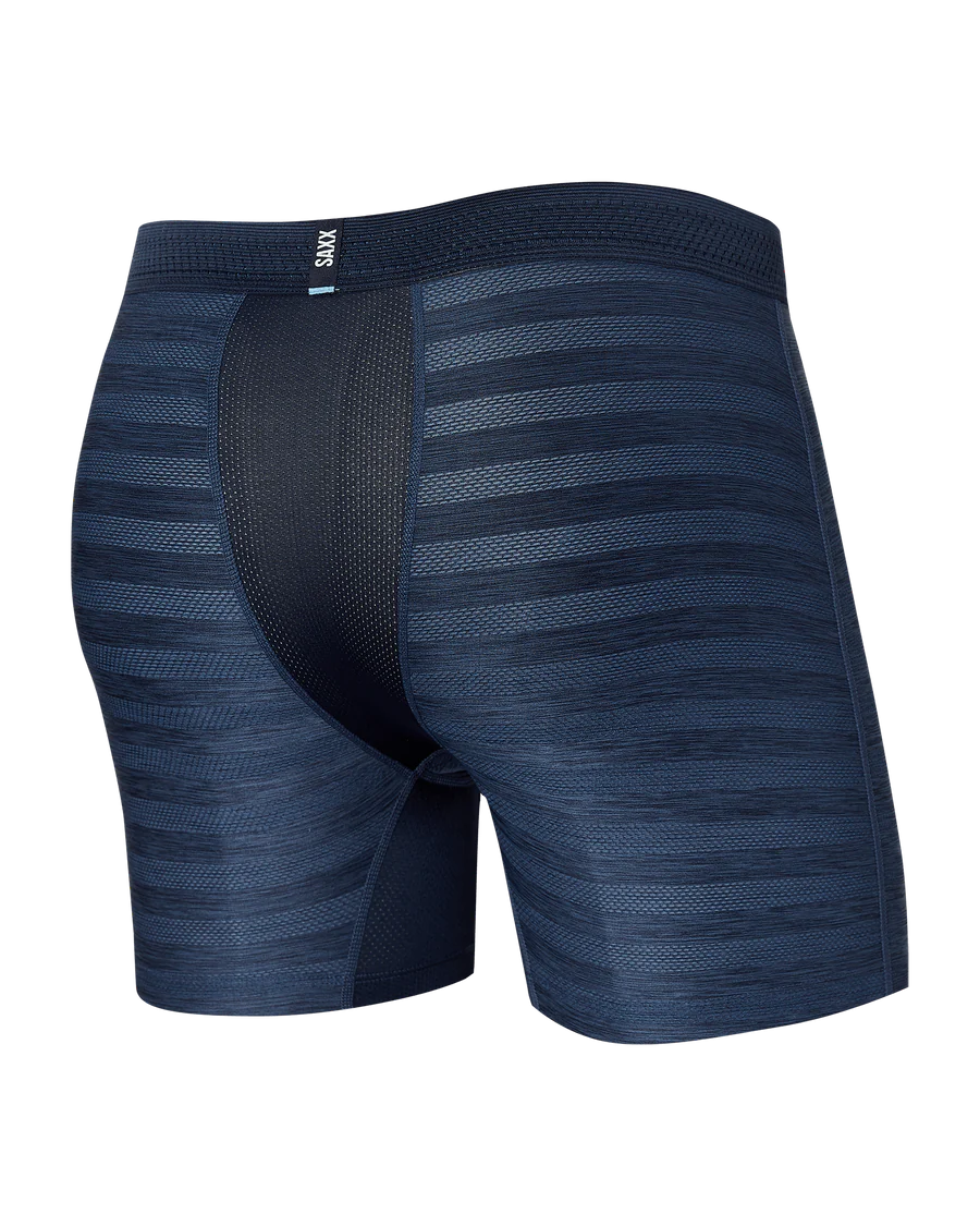 DropTemp Cooling Mesh Boxer Brief - Dark Denim Heather