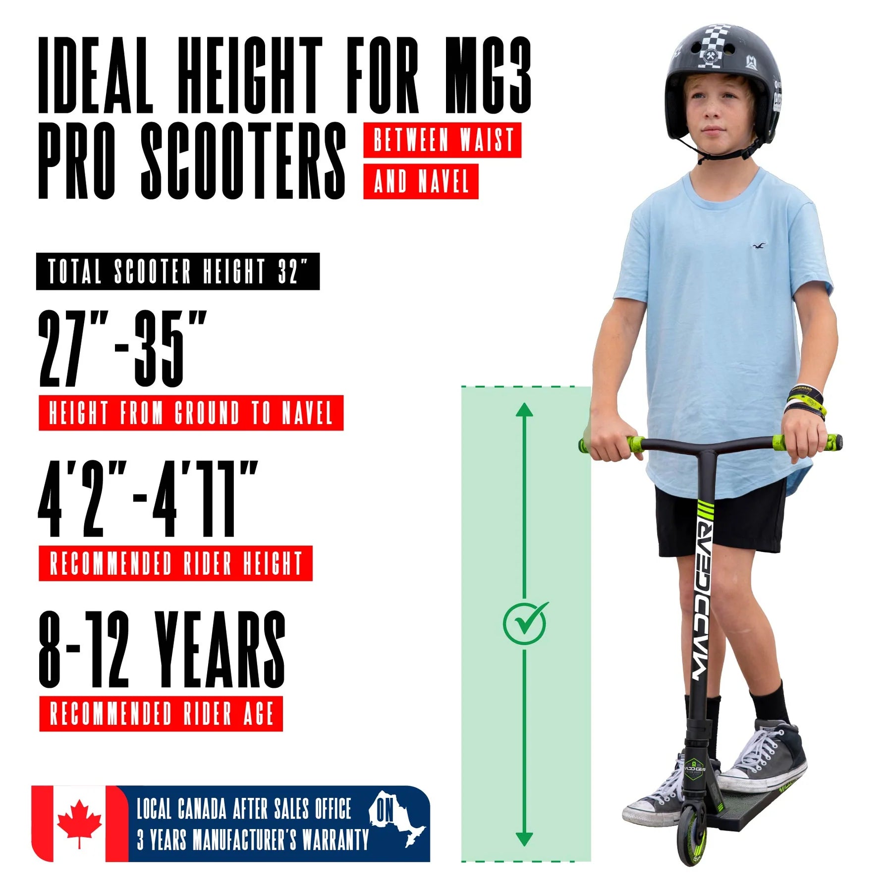 Madd Gear MG3 Zen Pro Stunt Scooter