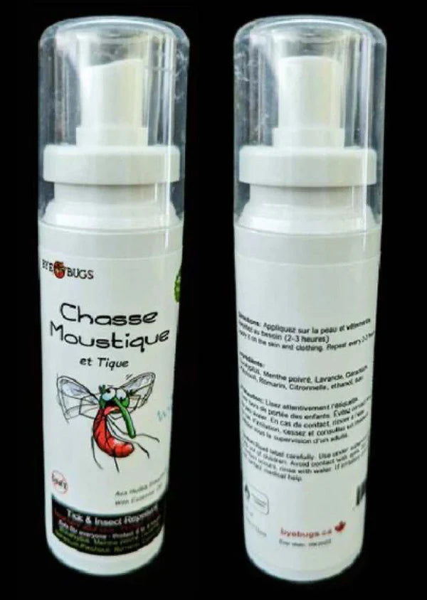 Bye Bugs Mosquito Repellent Spray Bottle