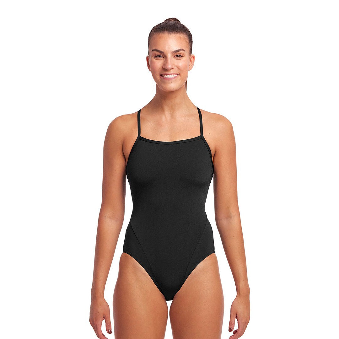 Funkita Women's Still Black Single Strap One Piece