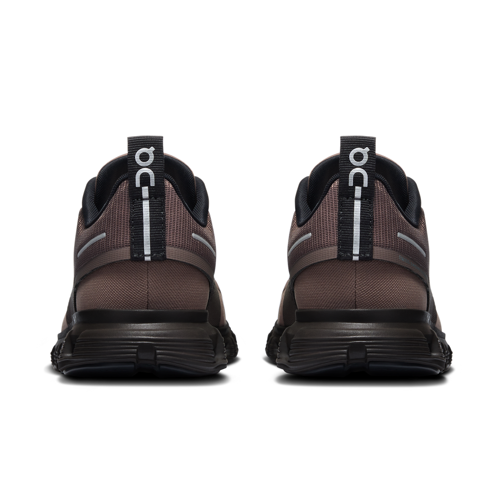 On Cloud 6 Waterproof Ash/Sable heel