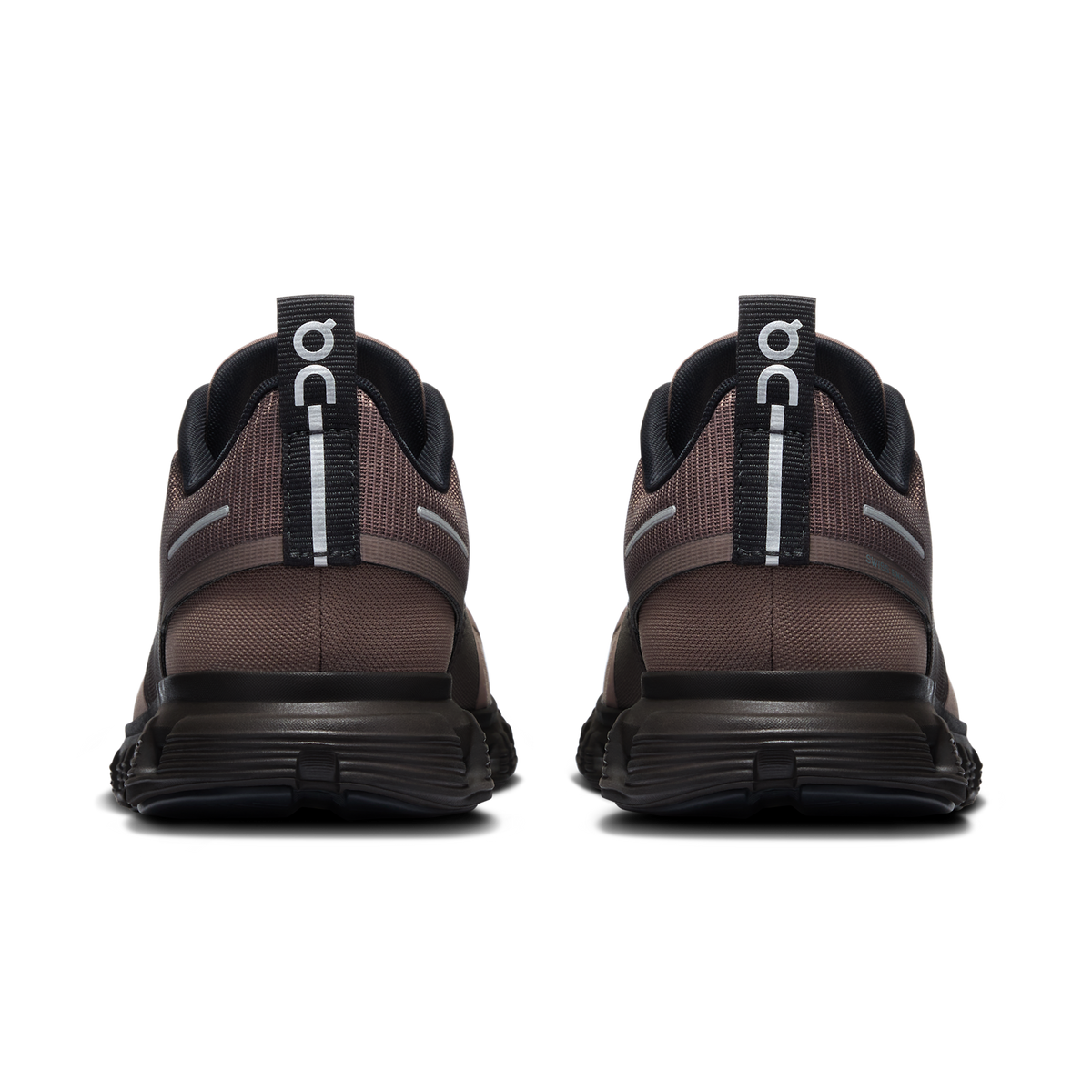On Cloud 6 Waterproof Ash/Sable heel