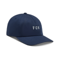 Fox Wordmark Adjustable Hat Midnight front