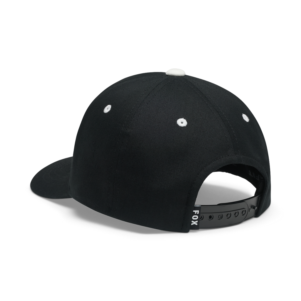 Fox Youth Bend Snapback Hat Black back