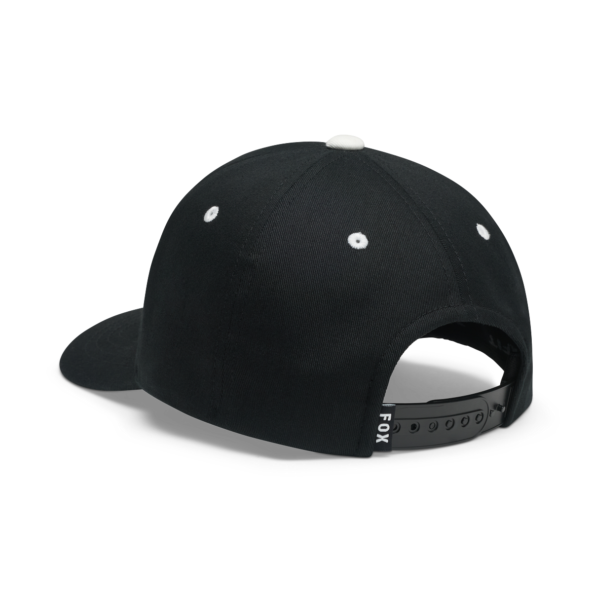 Fox Youth Bend Snapback Hat Black back