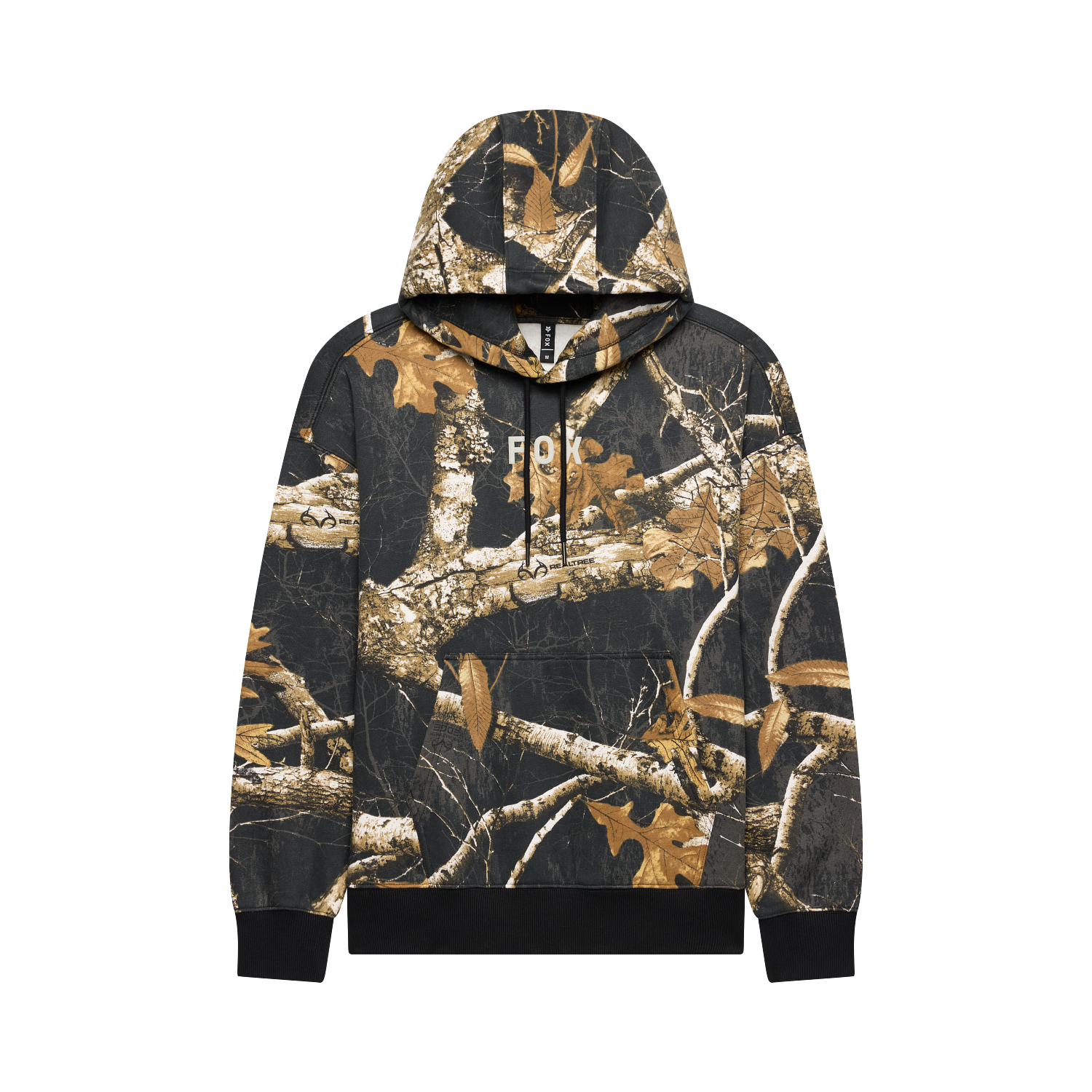 Fox Men's Realtree Fleece Pullover Hoodie - Black/Multi