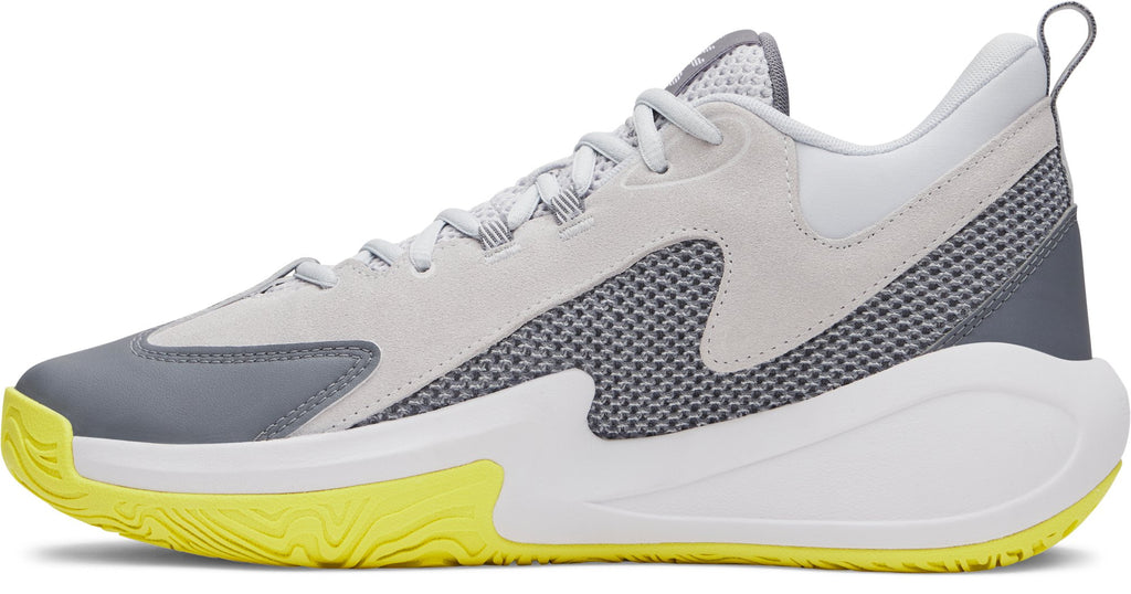 Under Armour Men's Curry 3Z 25 SDE Basketball Shoes Halo Gray - medial view