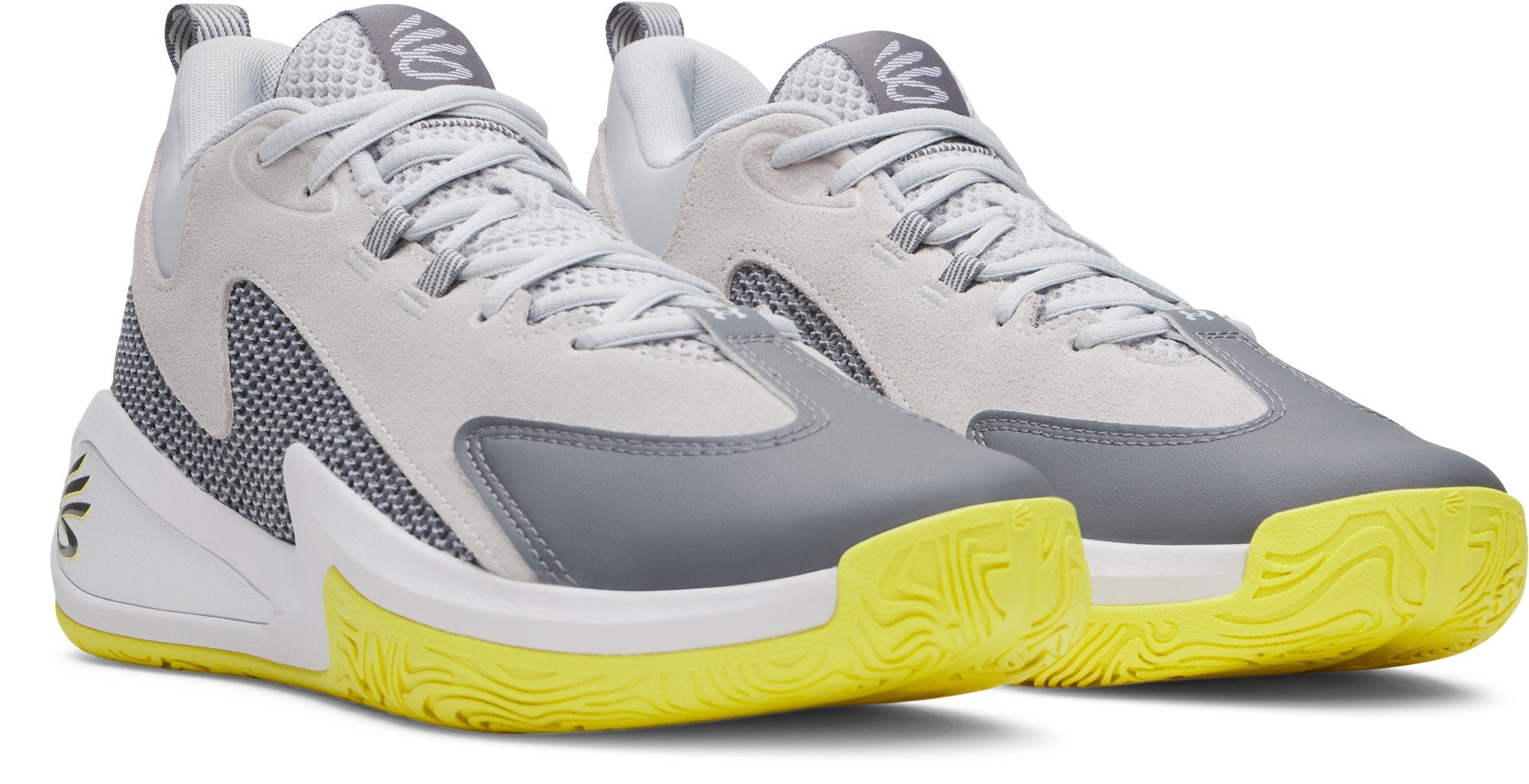 Under Armour Men's Curry 3Z 25 SDE Basketball Shoes Halo Gray - pair