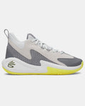 Under Armour Curry 3Z 25 SDE Grade School Basketball Shoes Halo Gray