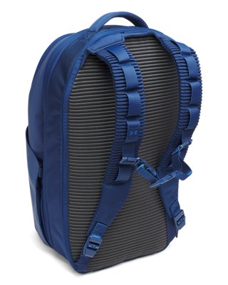 Under Armour No Weigh Backpack - Blackout Navy - back and straps