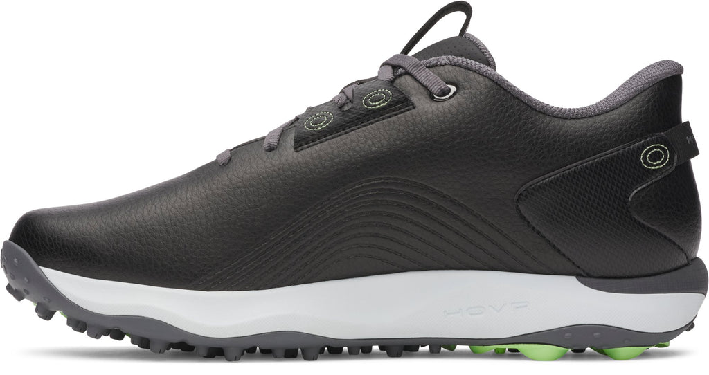 Under Armour Men's Drive Fade 2 SL Golf Shoes Black - medial view