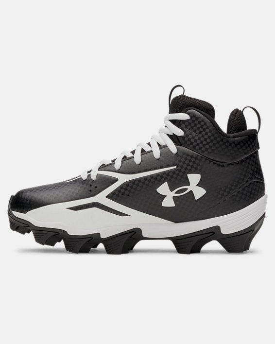 Under Armour Kids' UA Spotlight Hammer Jr. Wide Football Cleats