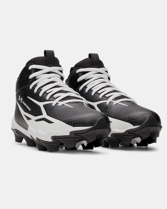 Under Armour Kids' UA Spotlight Hammer Jr. Wide Football Cleats
