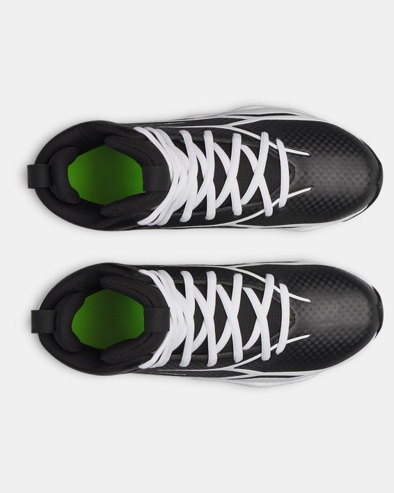 Under Armour Kids' UA Spotlight Hammer Jr. Wide Football Cleats