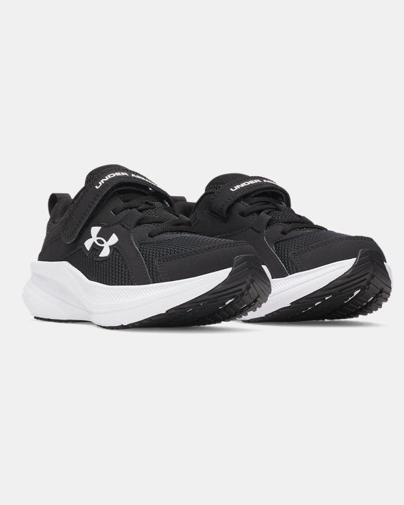Under Armour Boys' Pre-School Charged+ Assert 11 AC Wide Running Shoes