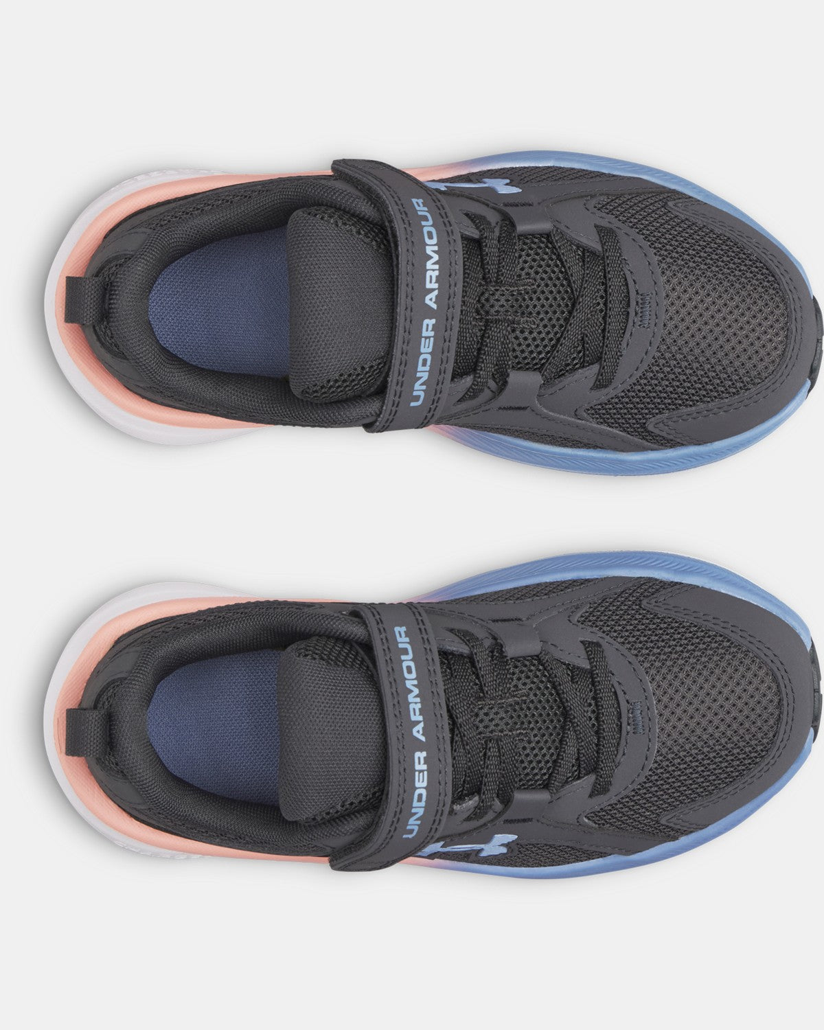 Under Armour Girls' Pre-School Charged+ Assert 11 AC Running Shoes - Anthracite