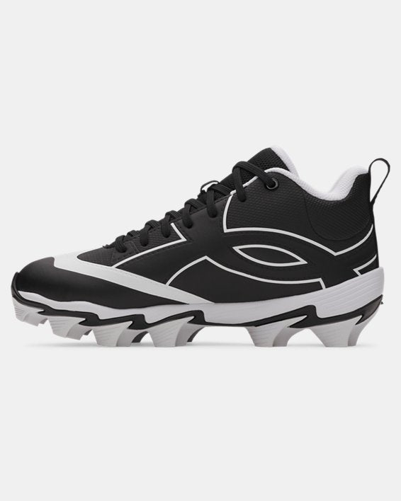 Under Armour Boys' Leadoff Icon Mid RM Jr. Baseball Cleats