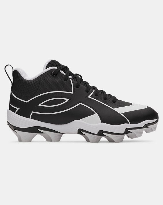Under Armour Boys' Leadoff Icon Mid RM Jr. Baseball Cleats