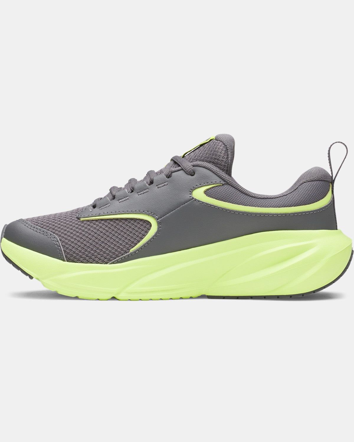 Under Armour Boys' Grade School Surge 5 Running Shoes - Castlerock/Green