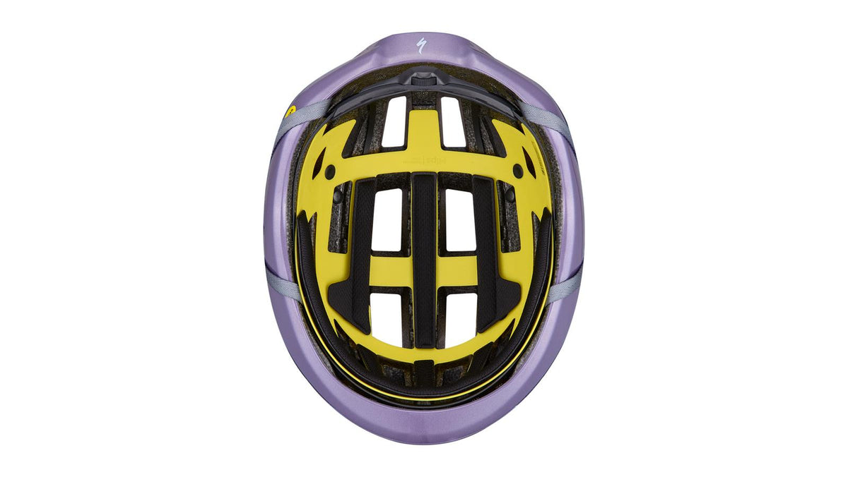 Specialized Loma Helmet - MAUVE METALLIC, inside view