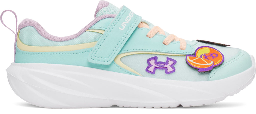Under Armour Girls' Pre-School Surge 5 AC Patches Running Shoes