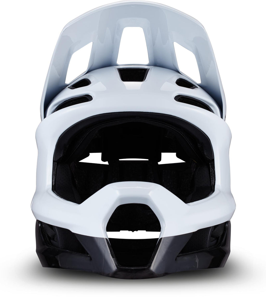 Specialized Gambit Helmet - WHITE/CARBON, front view