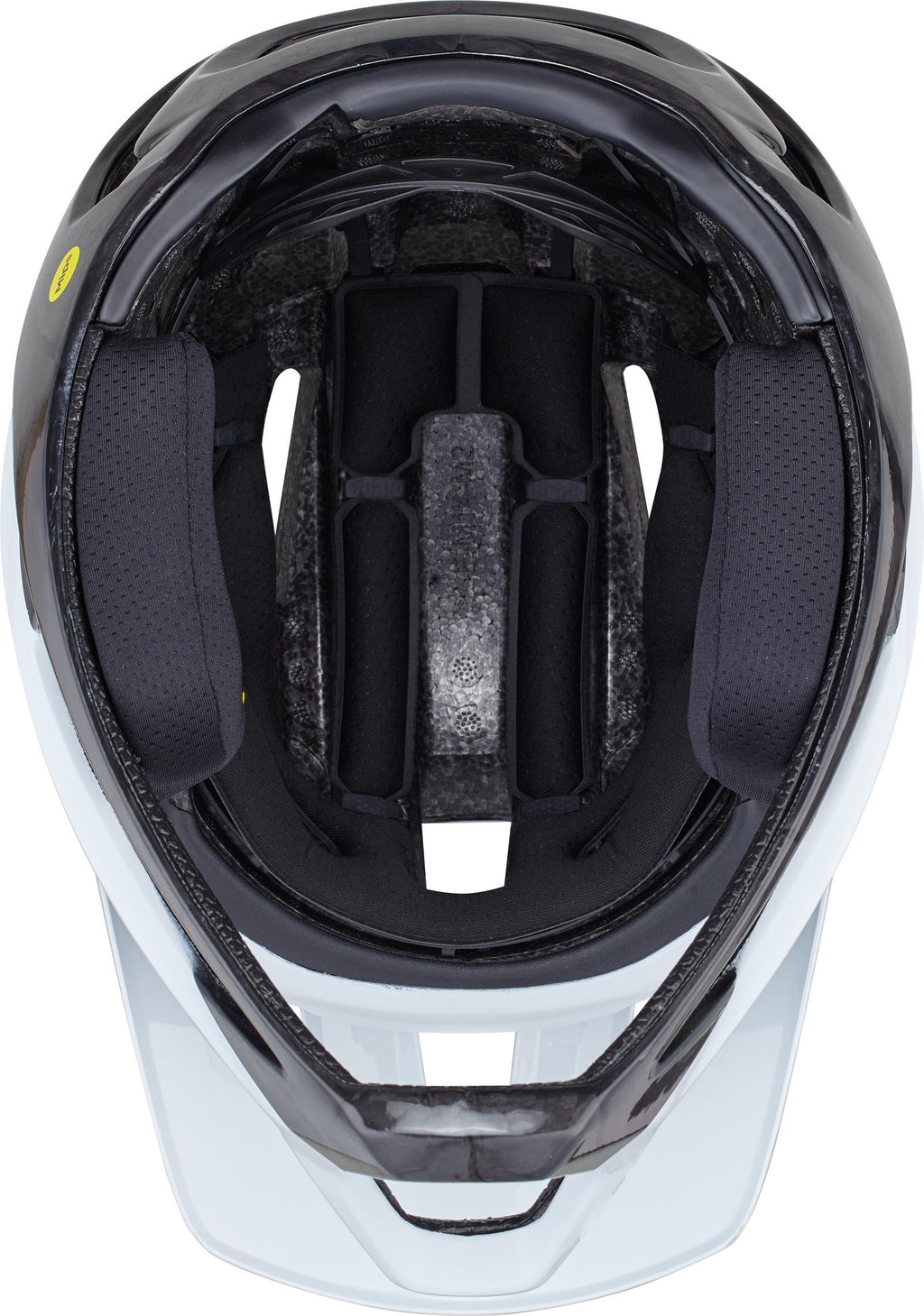 Specialized Gambit Helmet - WHITE/CARBON, inside view