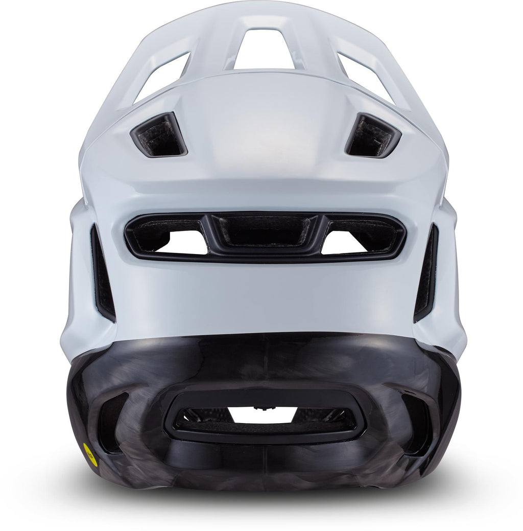 Specialized Gambit Helmet - WHITE/CARBON, rear view