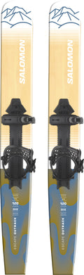 Salomon Escape Outrack Backcountry Skis + Outlander Bindings - pair, top view