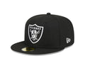 New Era Las Vegas Raiders Main 59FIFTY Fitted Hat