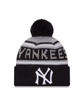 New Era Youth New York Yankees Cuffed Knit Hat with Pom